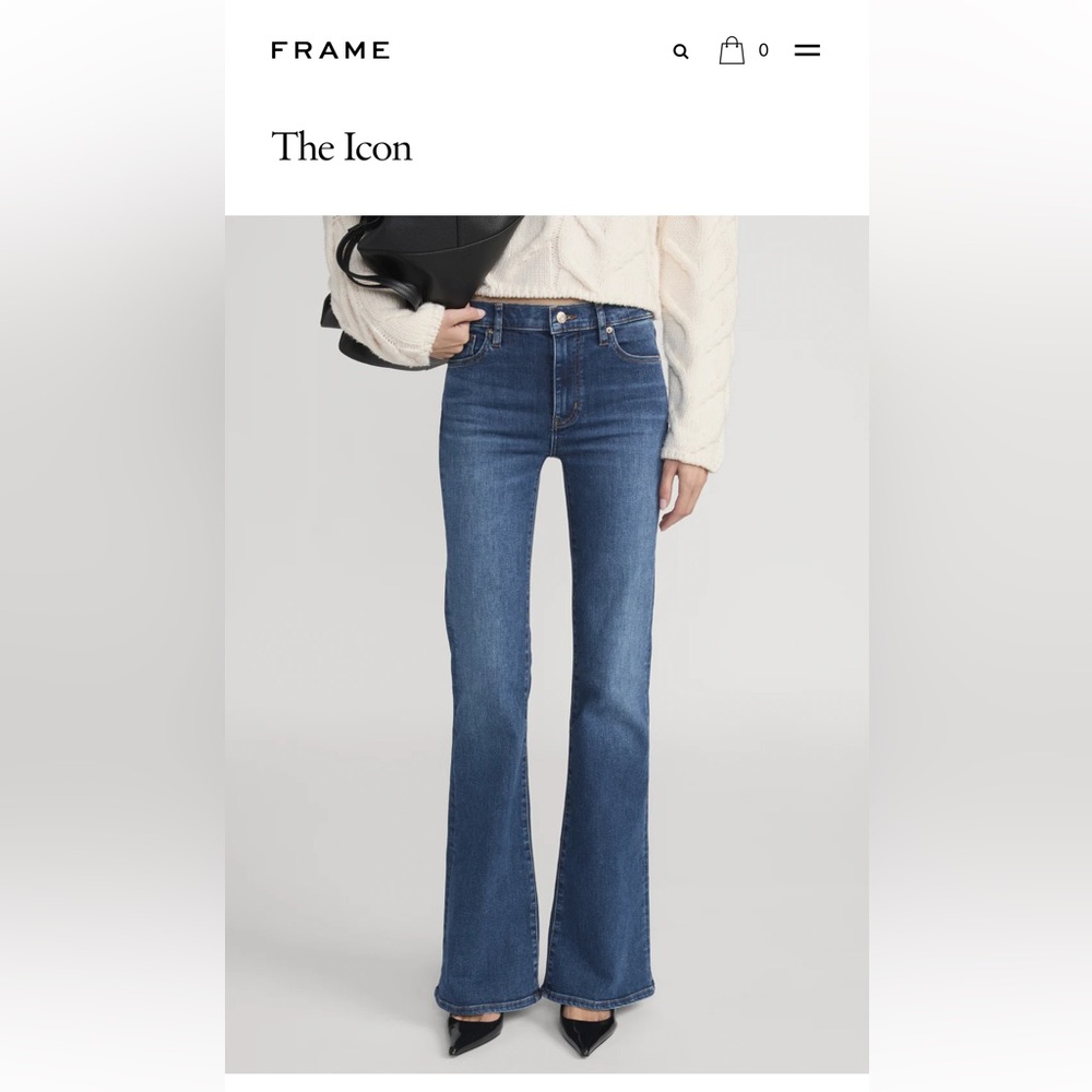 Frame the Icon Jean